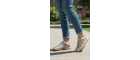 Muxa Unisex Bej Sneaker - Hafif ve Esnek Günlük Ayakkabı - Kaymaz Taban