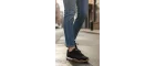 Muxa Unisex Siyah Sneaker - Hafif ve Esnek Günlük Ayakkabı - Kaymaz Taban