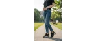 Nizie Retro Stil Siyah Comfort Taban Kadın Sneaker Ayakkabı