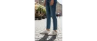 Seeyli Kadın Bej Altın Yıldız Detaylı Günlük Spor Ayakkabı - Sneaker