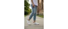 Seeyli Kadın Beyaz Altın Yıldız Detaylı Günlük Spor Ayakkabı - Sneaker