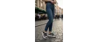 Ropee Street Style Yüksek Taban Siyah Beyaz Kadın Sneaker