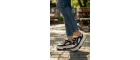 Ropee Street Style Yüksek Taban Siyah Beyaz Kadın Sneaker