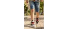 Unisex Çocuk Işıklı Spor Ayakkabı - Siyah Beyaz Dinazor Desenli Cırt Cırtlı