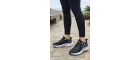 Stride Air Pro: Siyah File Detaylı Kadın Koşu ve Yürüyüş Ayakkabısı - Siyah