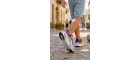 Pixel Fun Unisex Çocuk Spor Ayakkabı - Lacivert Beyaz Detaylı, Cırt Cırtlı