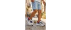 Pixel Fun Unisex Çocuk Spor Ayakkabı - Lacivert Beyaz Detaylı, Cırt Cırtlı