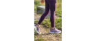 Air-Stride Pro: Nefes Alabilen ve Yüksek Tabanlı Kadın Günlük Yürüyüş Ayakkabısı – Mor