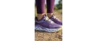 Air-Stride Pro: Nefes Alabilen ve Yüksek Tabanlı Kadın Günlük Yürüyüş Ayakkabısı – Mor