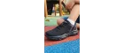 Pure Black Ultra Hafif Nefes Alabilir Çocuk Spor Ayakkabı - Siyah