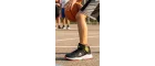 Kevill Erkek Çocuk Siyah Kırmızı Basketbol Ayakkabısı - Kaymaz Tabanlı Kids Bot