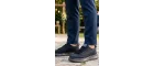Indıva Erkek Siyah Şeffaf Tabanlı Modern Sneaker - Günlük ve Özel Gün Ayakkabısı