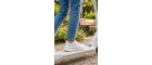 Lotus Comfort-Walk Beyaz Kadın Kalın Taban Günlük Spor Ayakkabı