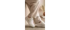 Premium Serisi – Kalın Tabanlı Beyaz Kadın Sneaker