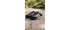 Dark Unisex Siyah Deri Retro Sneaker - Günlük Spor Ayakkabı