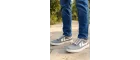 Street Style Unısex Gri Korduroy Detaylı Süet Şehir Ayakkabısı