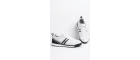 Premium Serisi Beyaz Siyah Çizgili Unısex Sneaker – Günlük Spor Ayakkabı