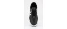 Street-Core: Siyah Deri Görünümlü Günlük Erkek Sneaker