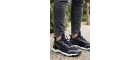 Stealth-Knit Runner Siyah-Gri Erkek Spor Ayakkabı