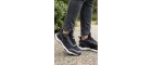 Stealth-Knit Runner Siyah-Gri Erkek Spor Ayakkabı