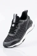 Stealth-Knit Runner Siyah-Gri Erkek Spor Ayakkabı