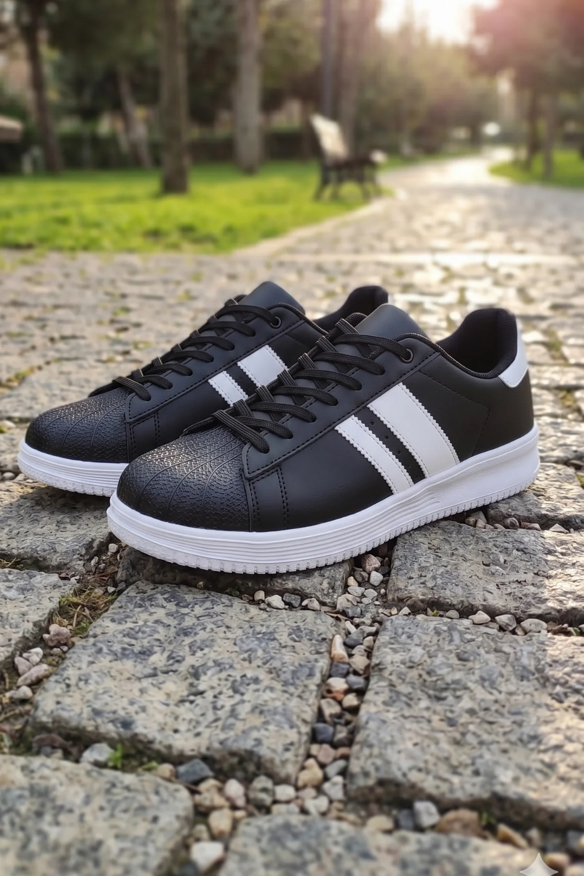 Daily-Comfort Siyah Erkek Sneaker