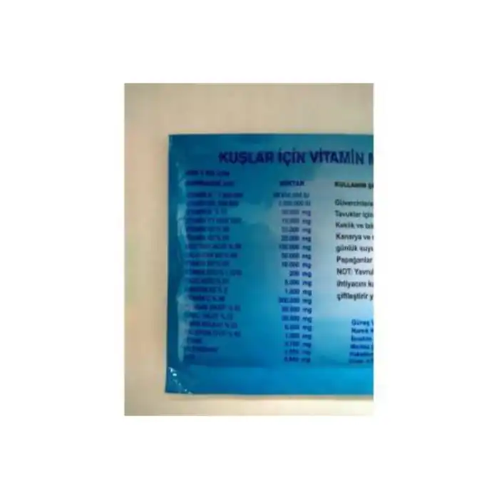 20gr. Kızıştırıcı Vitamin Ilyas Yıldırım Yerli Üretim. Tüm Hayvanlar Için