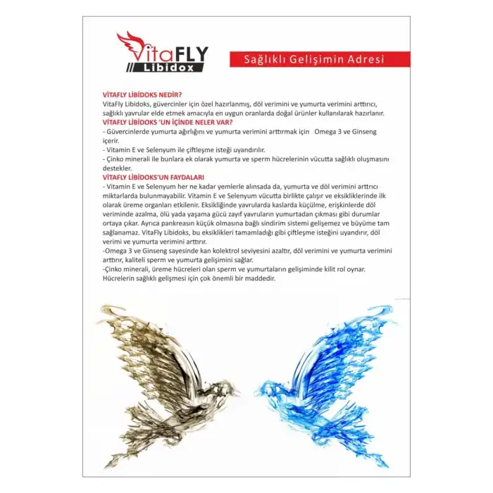 Libidox Tb. Kuşlar Için Kızıştırıcı