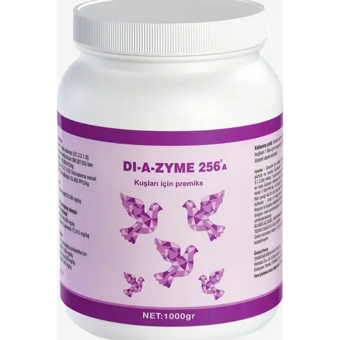 Tarımsan Diazyme 256 Probiyotik Kuş Sindirim Düzenleyici 1Kg