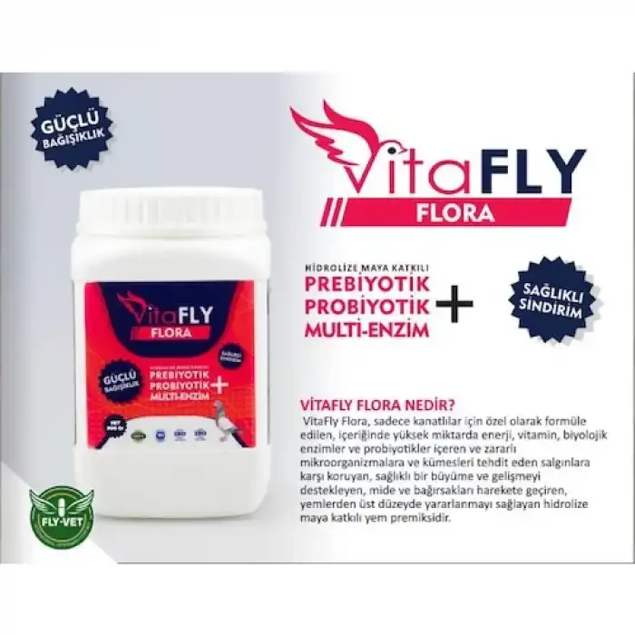 Vitafly Flora Pre+Pro+Enzi̇m 900gr
