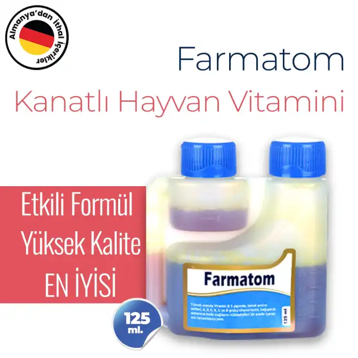 Farmatom 125 Ml Kanatlı Vitamin Ürünü