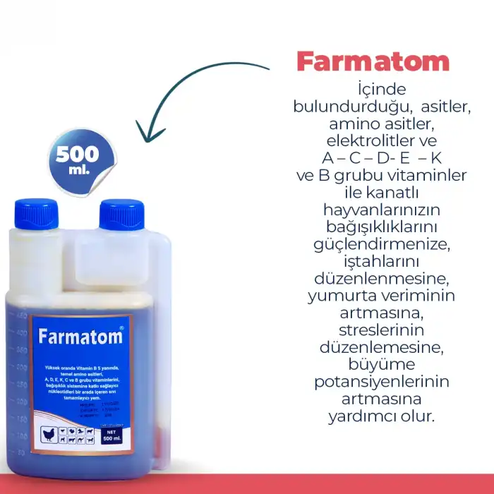 Farmatom Vitamin-neftor Hırıltı-alfamin Ishal 3*500ml