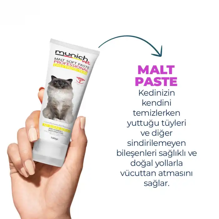 Memnuniyet Garantili Tüy Yumağı Önleyici Macun 100 Gr. Malt Pasta