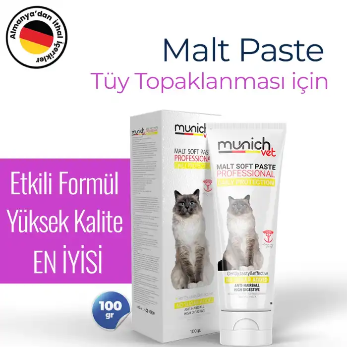 Memnuniyet Garantili Tüy Yumağı Önleyici Macun 100 Gr. Malt Pasta