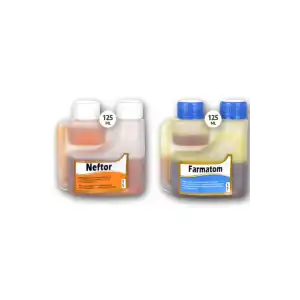 Royal 2li Set Kuşlar Için Farmatom Vitamin Neftor Hırıltı Seti (125ML)