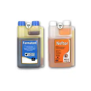 2li Set Kuşlar Için Farmatom Vitamin Neftor Hırıltı Seti (500 ML)