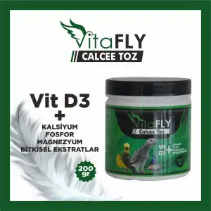 VitaFLY Calcee Toz 200 gr (KAFES KUŞLARI İÇİN)