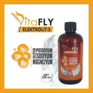 VitaFLY ELEKTROLİT-S 250 ml (KAFES KUŞLARI İÇİN)
