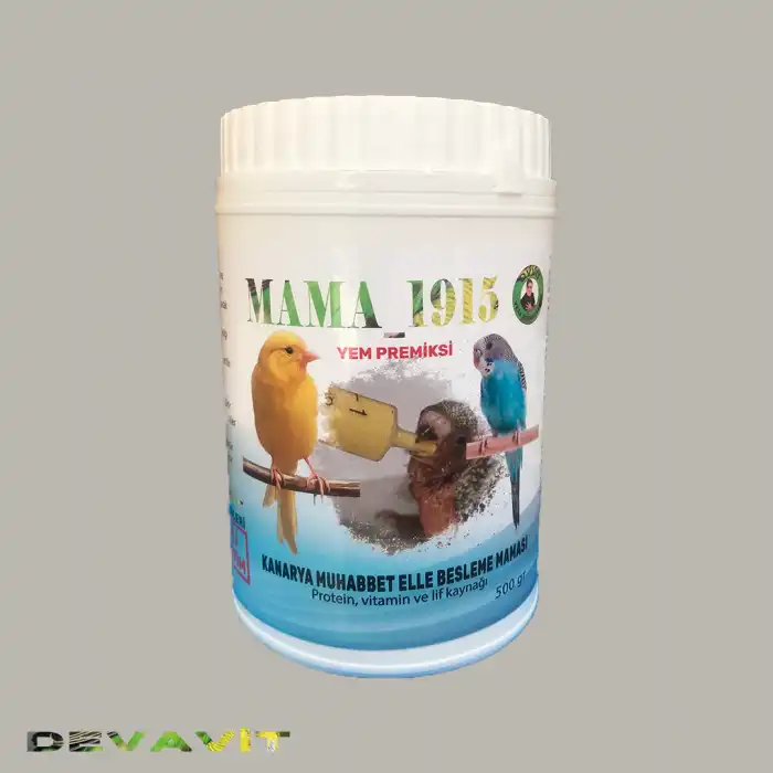 İlyas Yıldırım-Kafes Kuşları Elle Besleme Maması-Mama 1915-500Gr