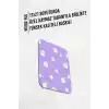 Arka Planı Mor Papatya Tasarım Yüksek Kalite Baskılı Mouse Pad