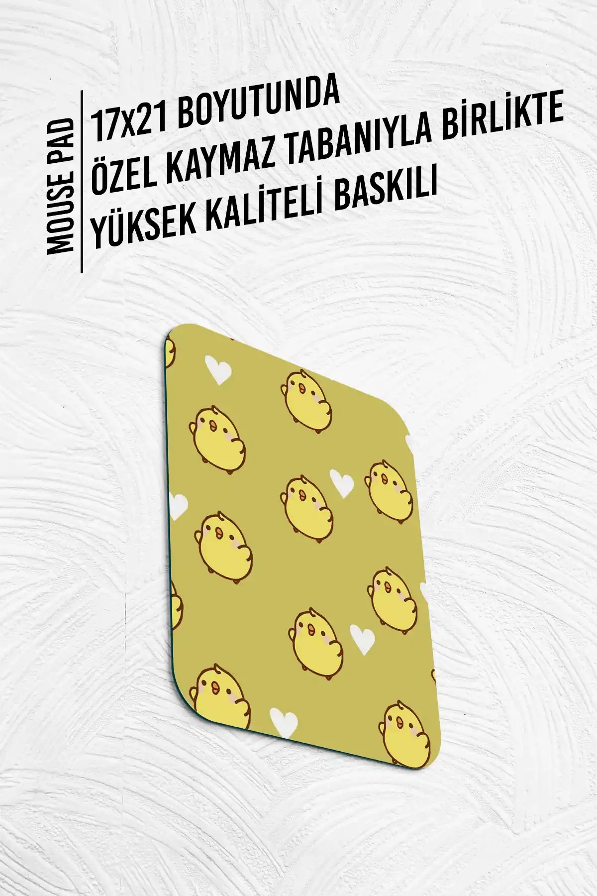Civciv Tasarım Yüksek Kalite Baskılı Mouse Pad