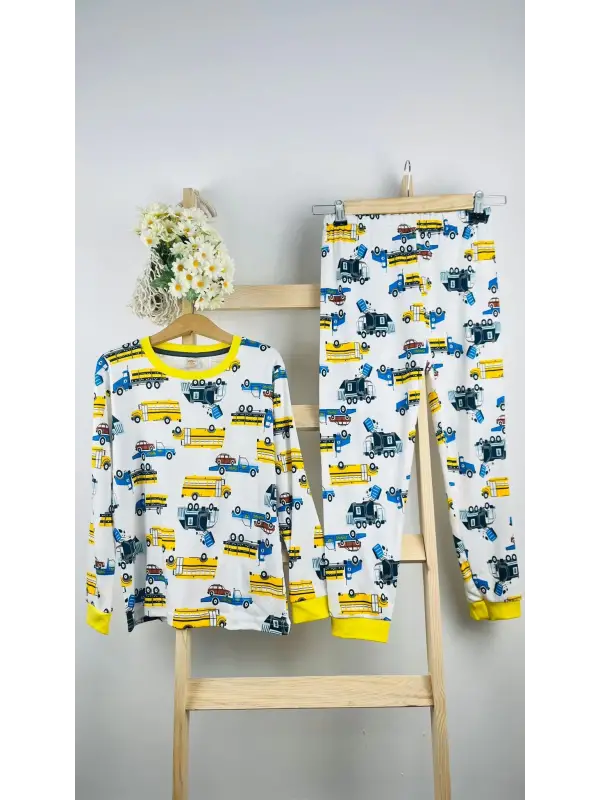 1-5 Yaş Araçlı Pijama Takımı