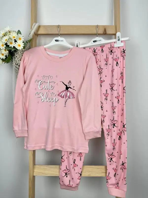 1-5 Yaş Balerinli Pijama Takımı