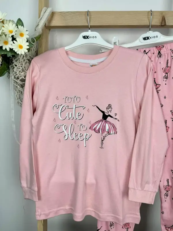 1-5 Yaş Balerinli Pijama Takımı