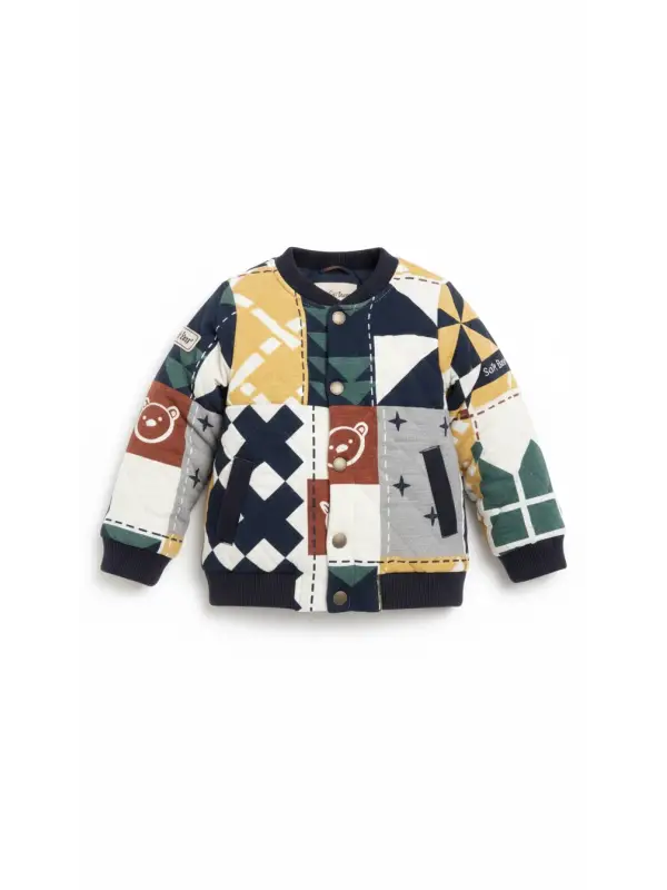 1-6 Yaş Desenli Hırka