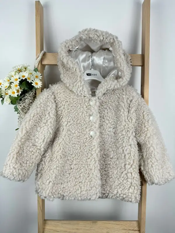 2-6 Yaş Bej Bukle Mont