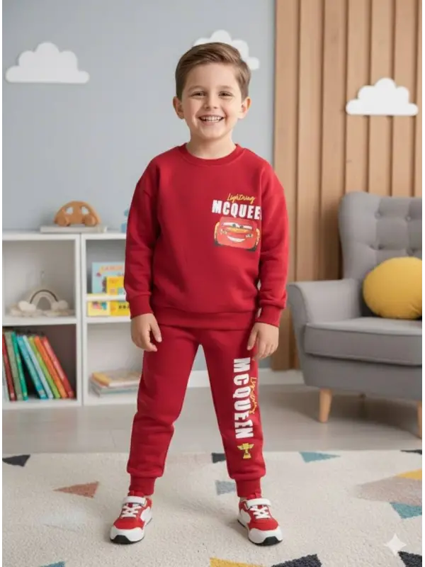 2-8 Yaş Kırmızı MCQUEEN Takım