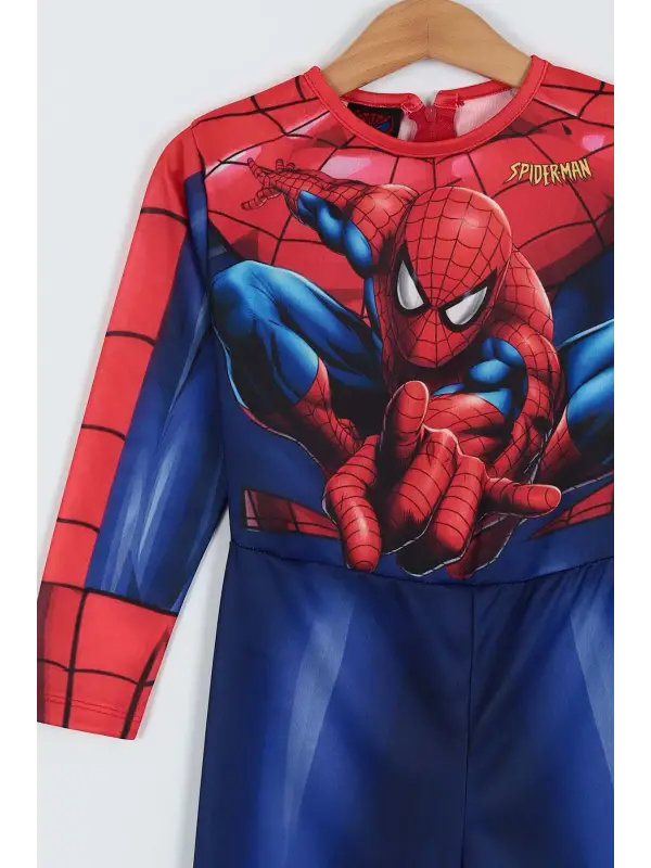 2-8 Yaş Spiderman Kostüm Maskeli
