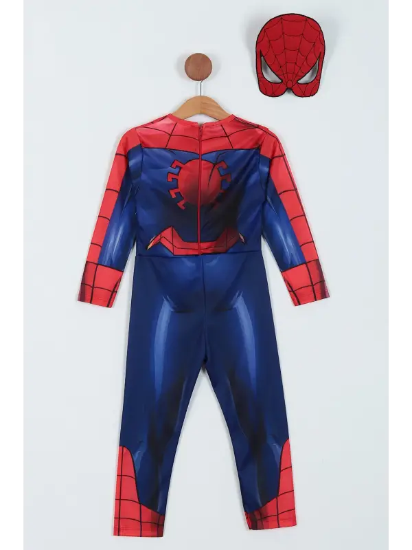 2-8 Yaş Spiderman Kostüm Maskeli