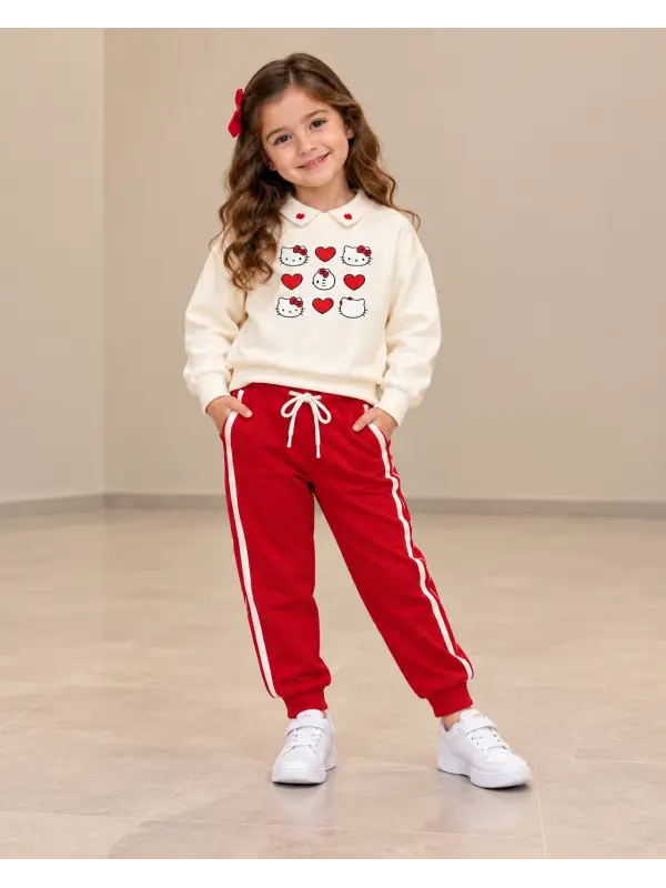 3-10 Yaş Hello Kitty 2li Takım